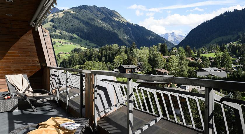 Chalet Grand View - Gstaad Saanen Eksteriør bilde