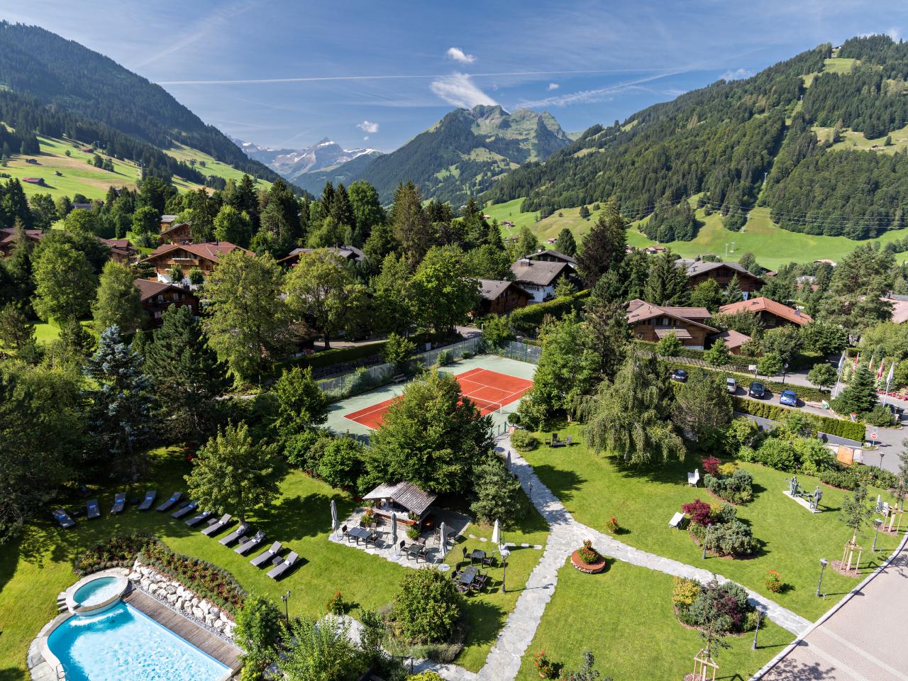 Chalet Grand View - Gstaad Saanen Eksteriør bilde