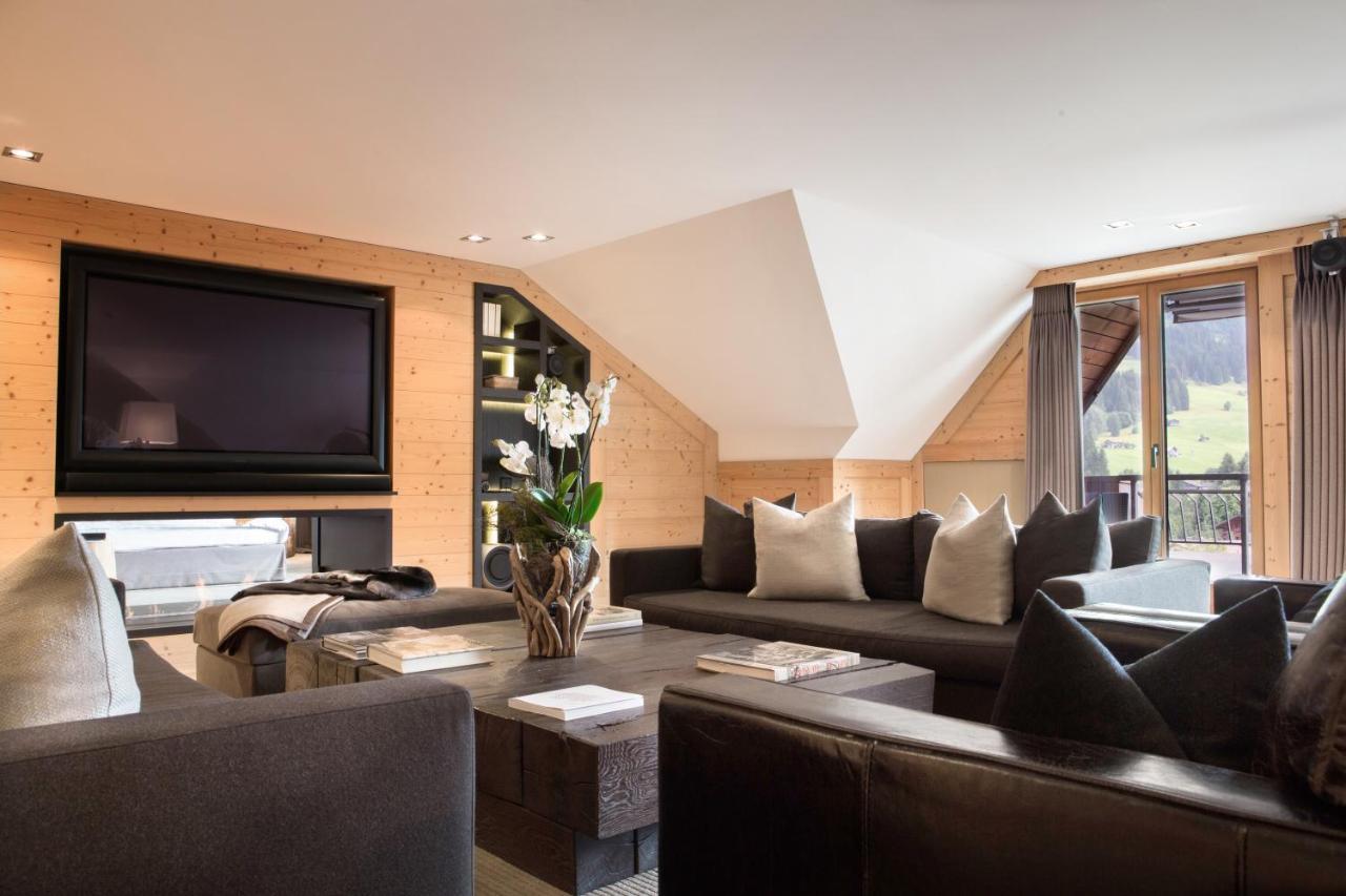 Chalet Grand View - Gstaad Saanen Eksteriør bilde
