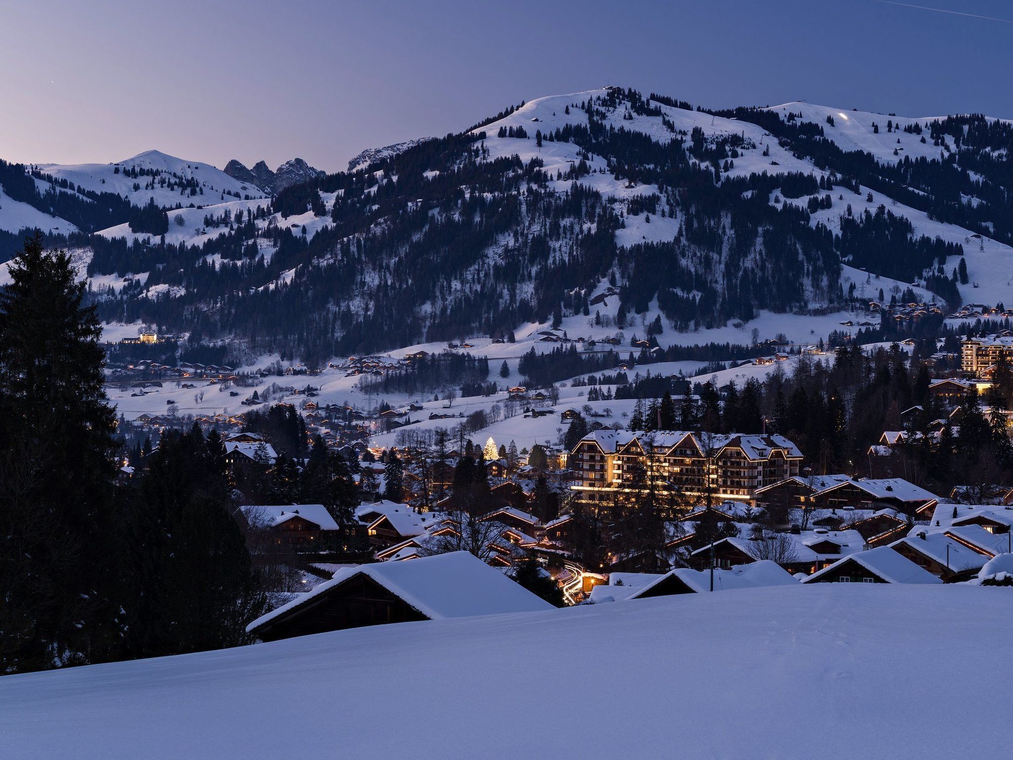 Chalet Grand View - Gstaad Saanen Eksteriør bilde