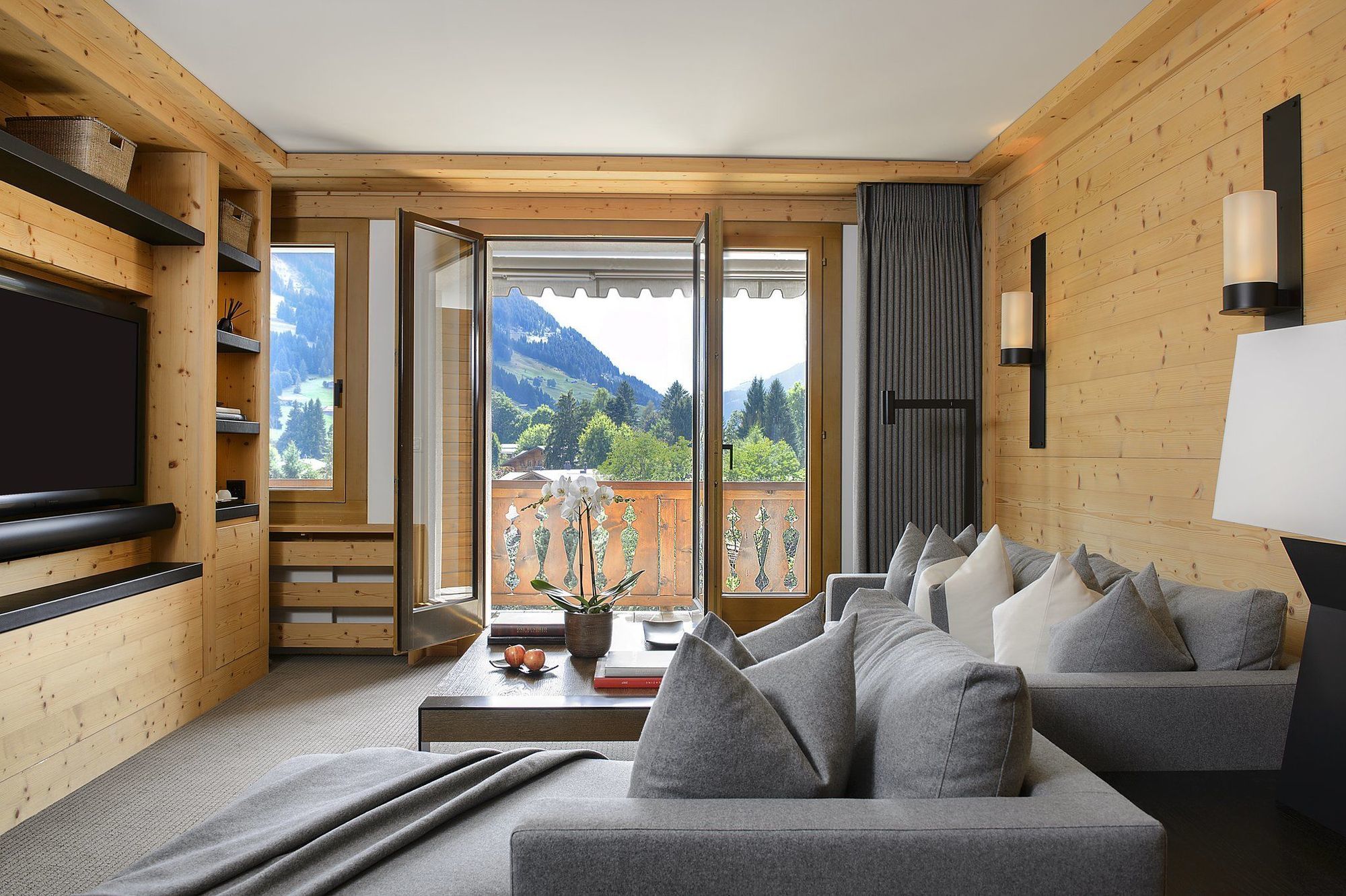 Chalet Grand View - Gstaad Saanen Eksteriør bilde
